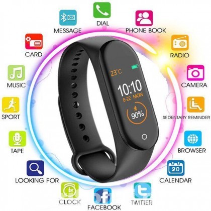 M4 Pro Smart Watch Fitness Tracker Smart Band